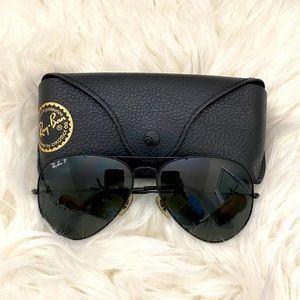Ray Ban Polarized Aviator Sunglasses